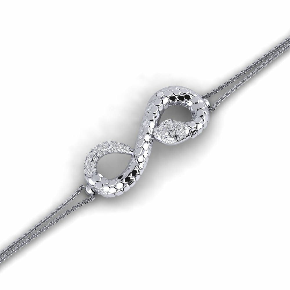 18k White Gold Women's Bracelet Lindia