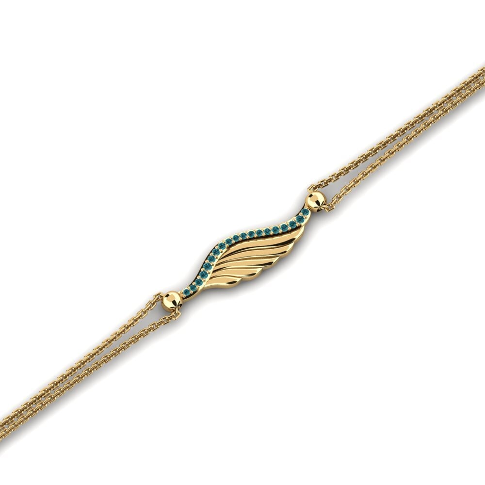 Blauer Diamant Damen armband Montreal