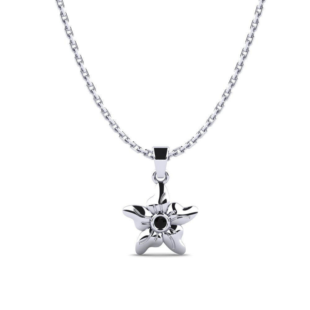 Diamante Negro Colgante de Mujer Betje