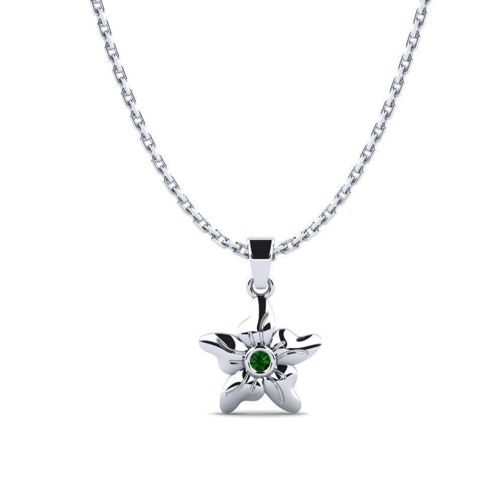Circonita Verde Colgante de Mujer Betje