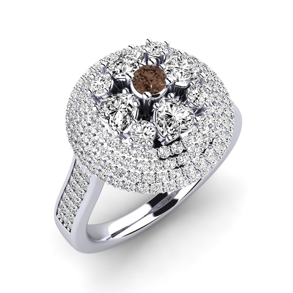 Quarzo Fumé Anello Radigan