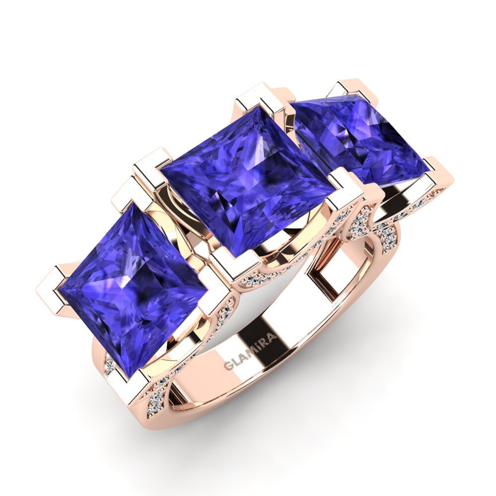 Tanzanite Engagement Ring Rebel