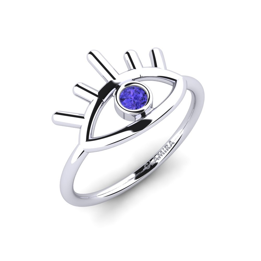 Tansanit Ring Schwanke