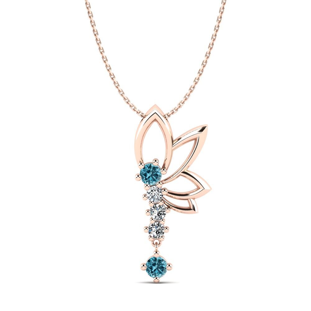 Blue Zircon Women's Pendant Adhura