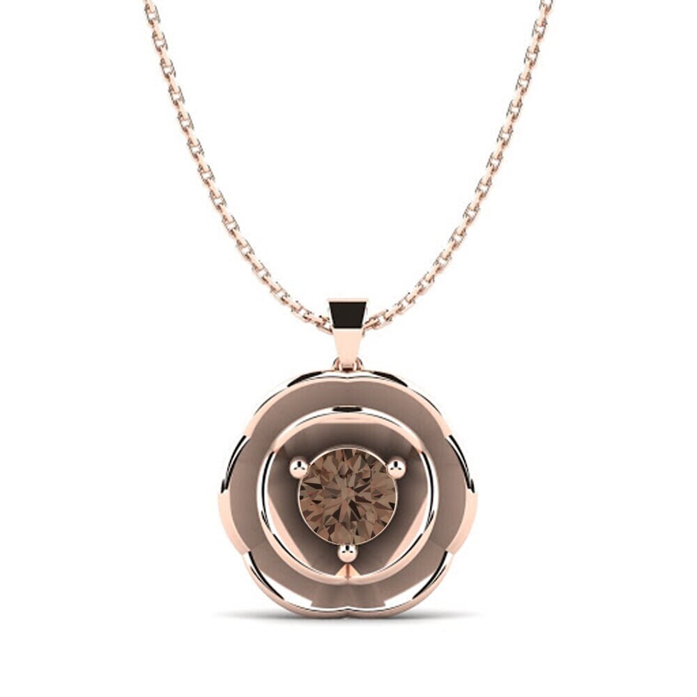 Smoky Quartz Women's Pendant Gisella