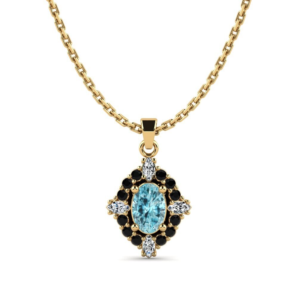 Blue Zircon Women's Pendant Kalypso