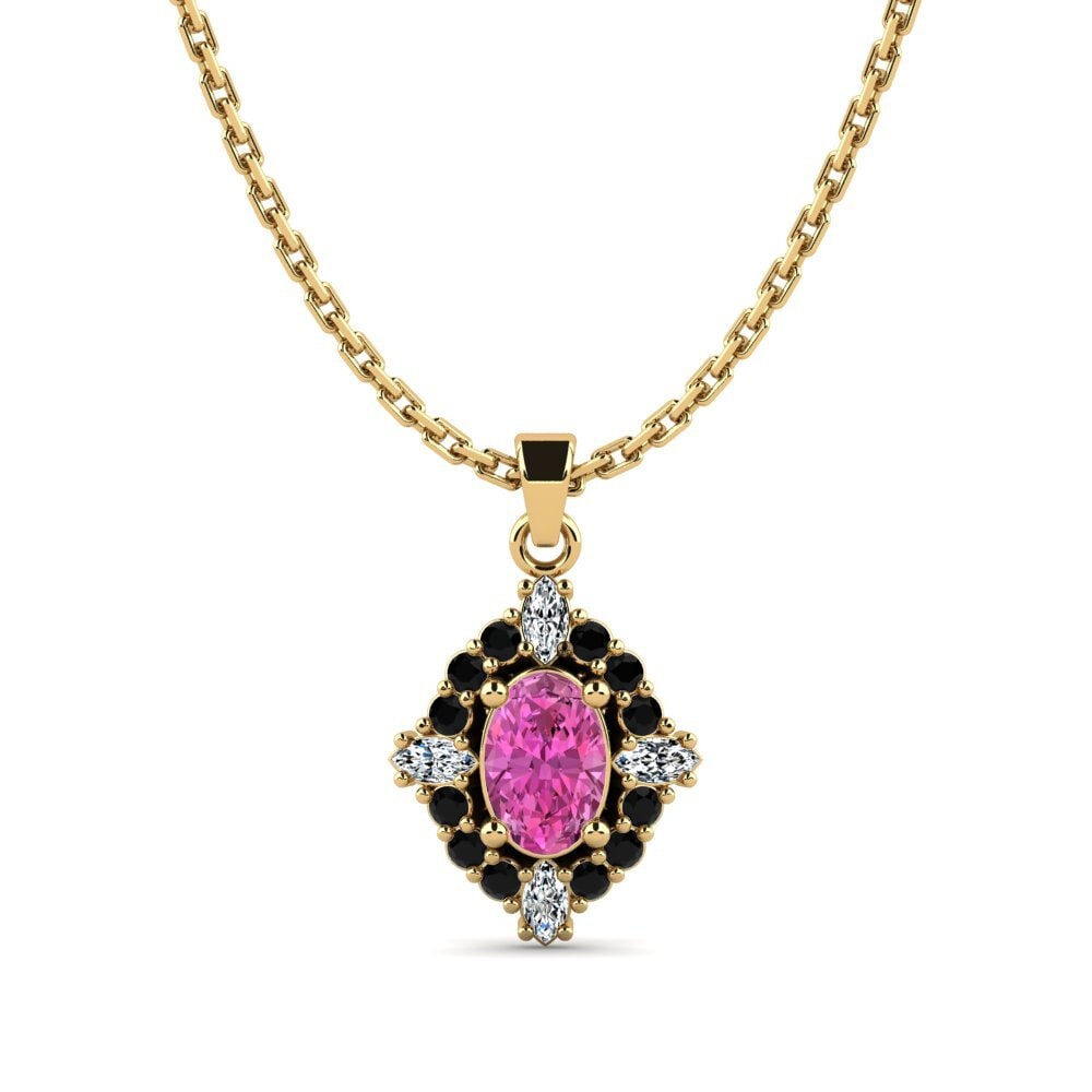 Pink Topaz Women's Pendant Kalypso