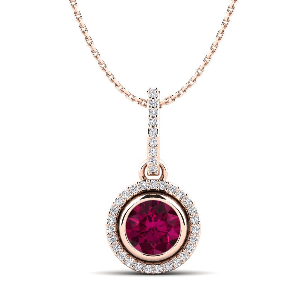 Rhodolite Garnet Women's Pendant Pawniard