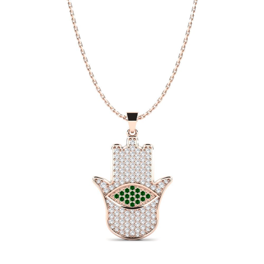 Green Zirconia Women's Pendant Sandygast