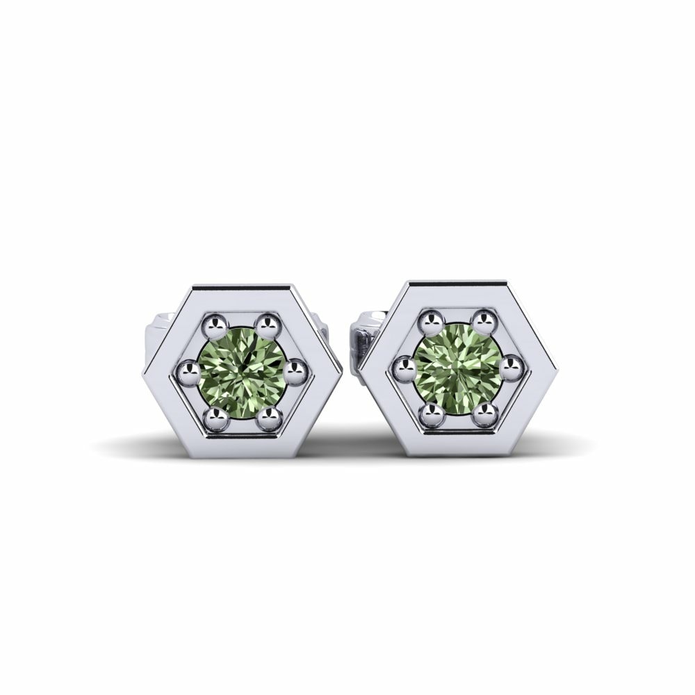 Green Diamond Earring Businge