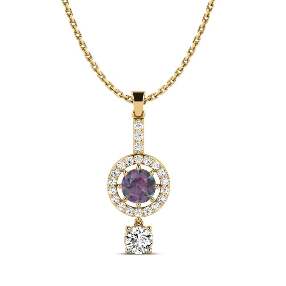 Mystic Topaz Women's Pendant Erwin