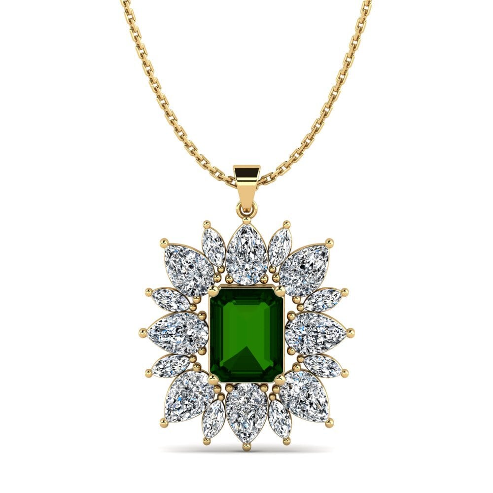 Green Tourmaline Women's Pendant Gerold