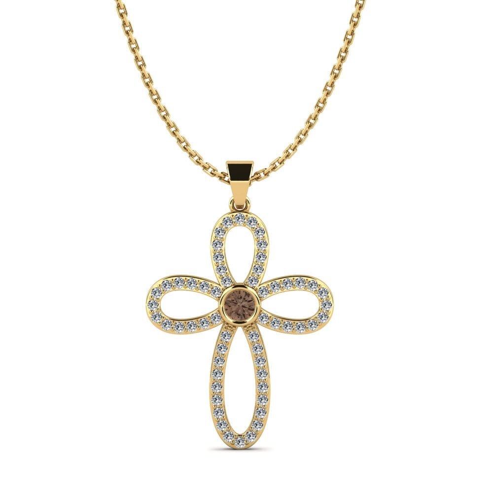 Smoky Quartz Women's Pendant Grigor