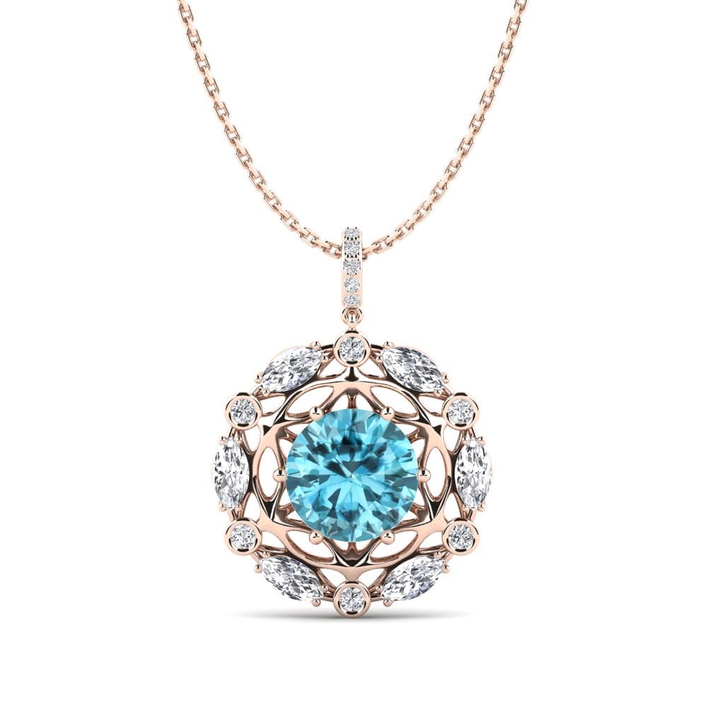Blue Zircon Women's Pendant Masera