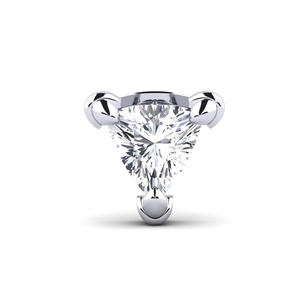 K b Herre reringe Cosmoem I 0 35 Karat Trillion Snit 375 Hvidguld 
