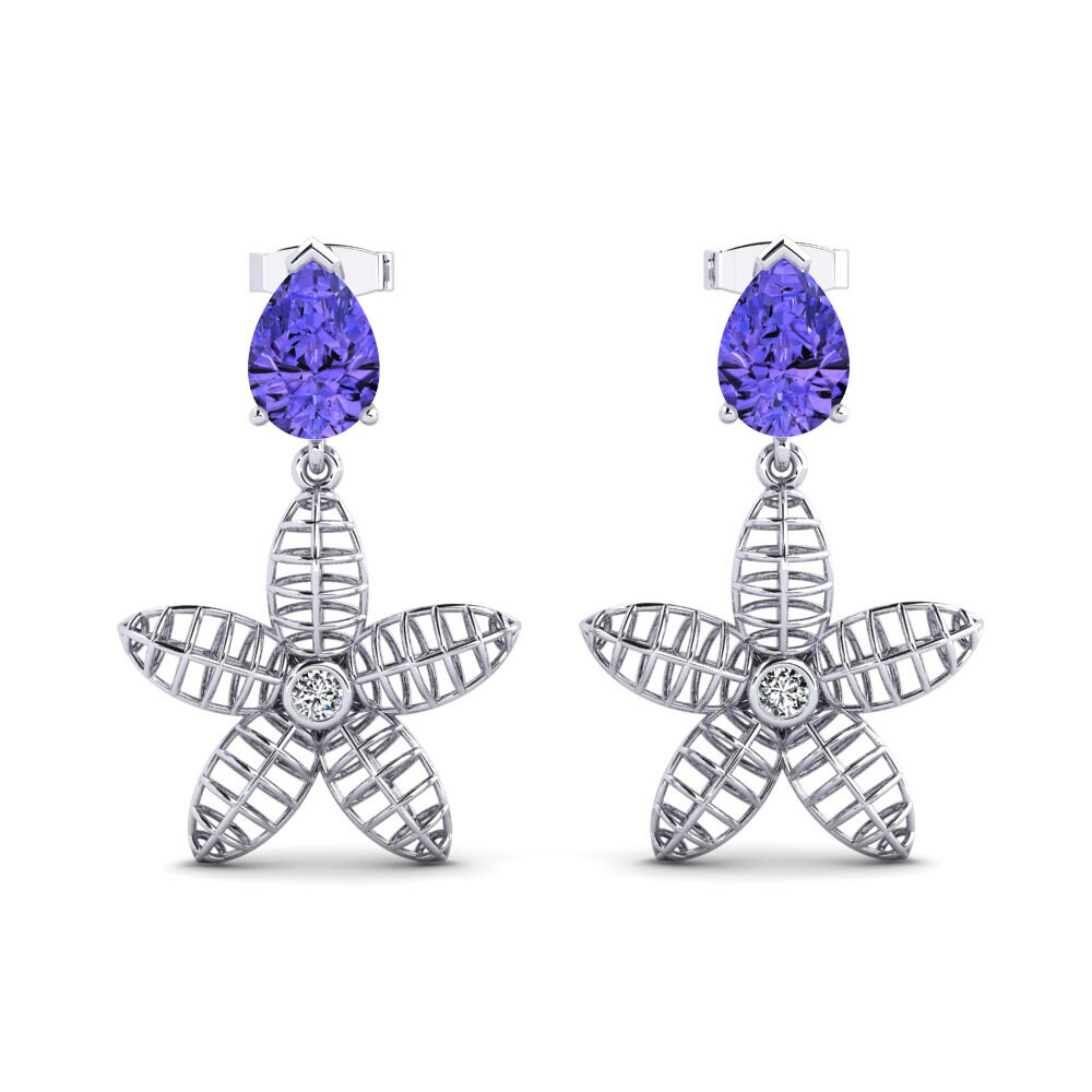 Pear Tanzanite Women's Earring Karlene