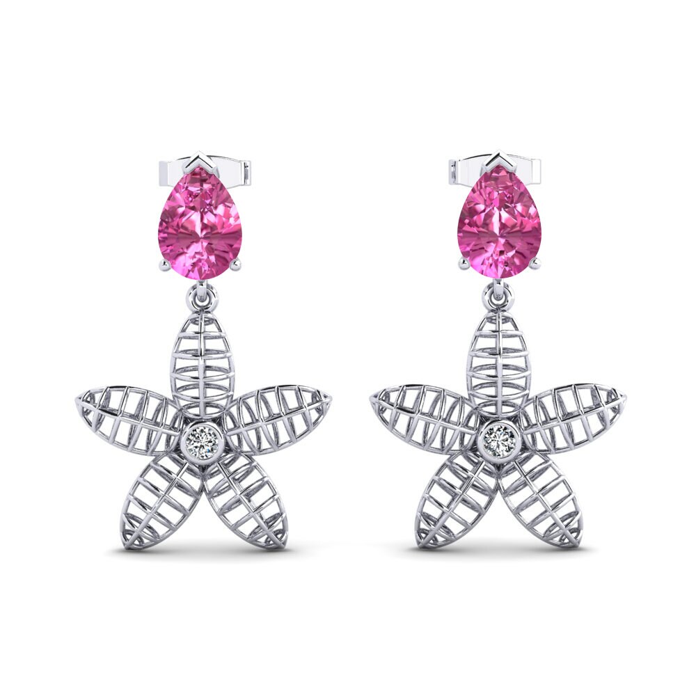 Pink Topaz Women's Earring Karlene