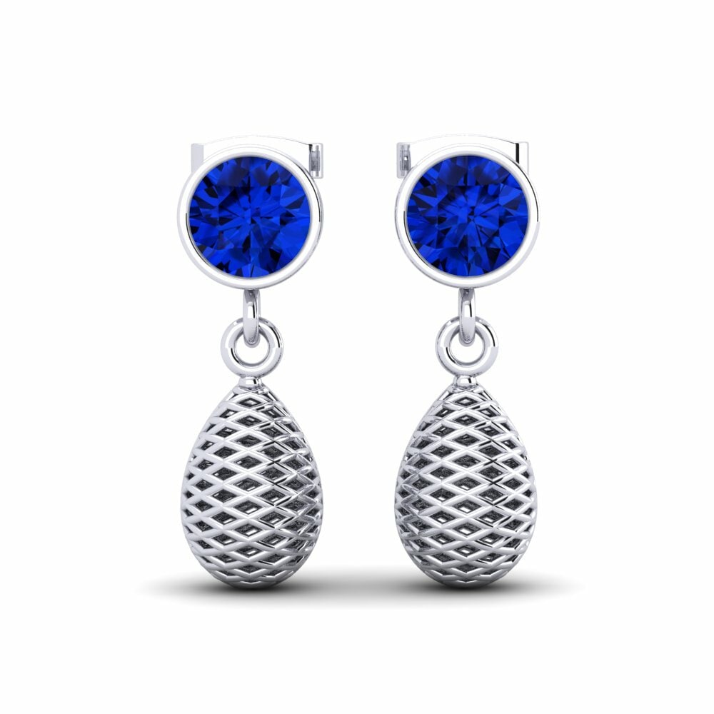 Sapphire (Lab Created) Earring Maylen