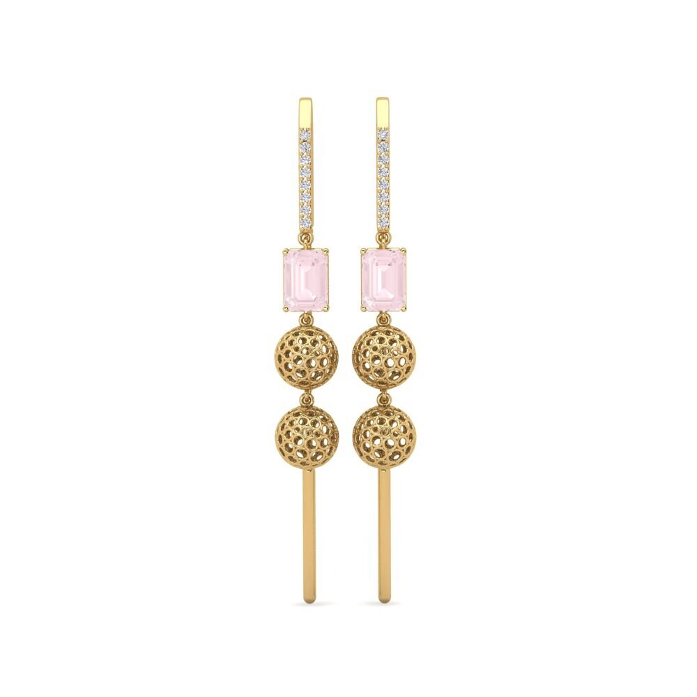 Rose Quartz Women's Earring Nectaren