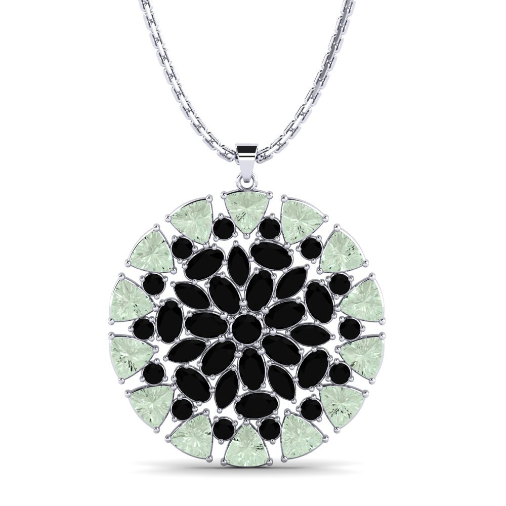 Green Amethyst Women's Pendant Biery