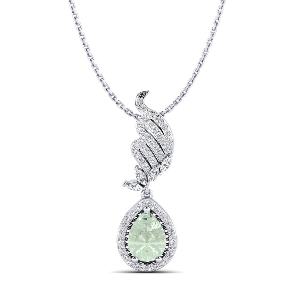 Green Amethyst Women's Pendant Joselin