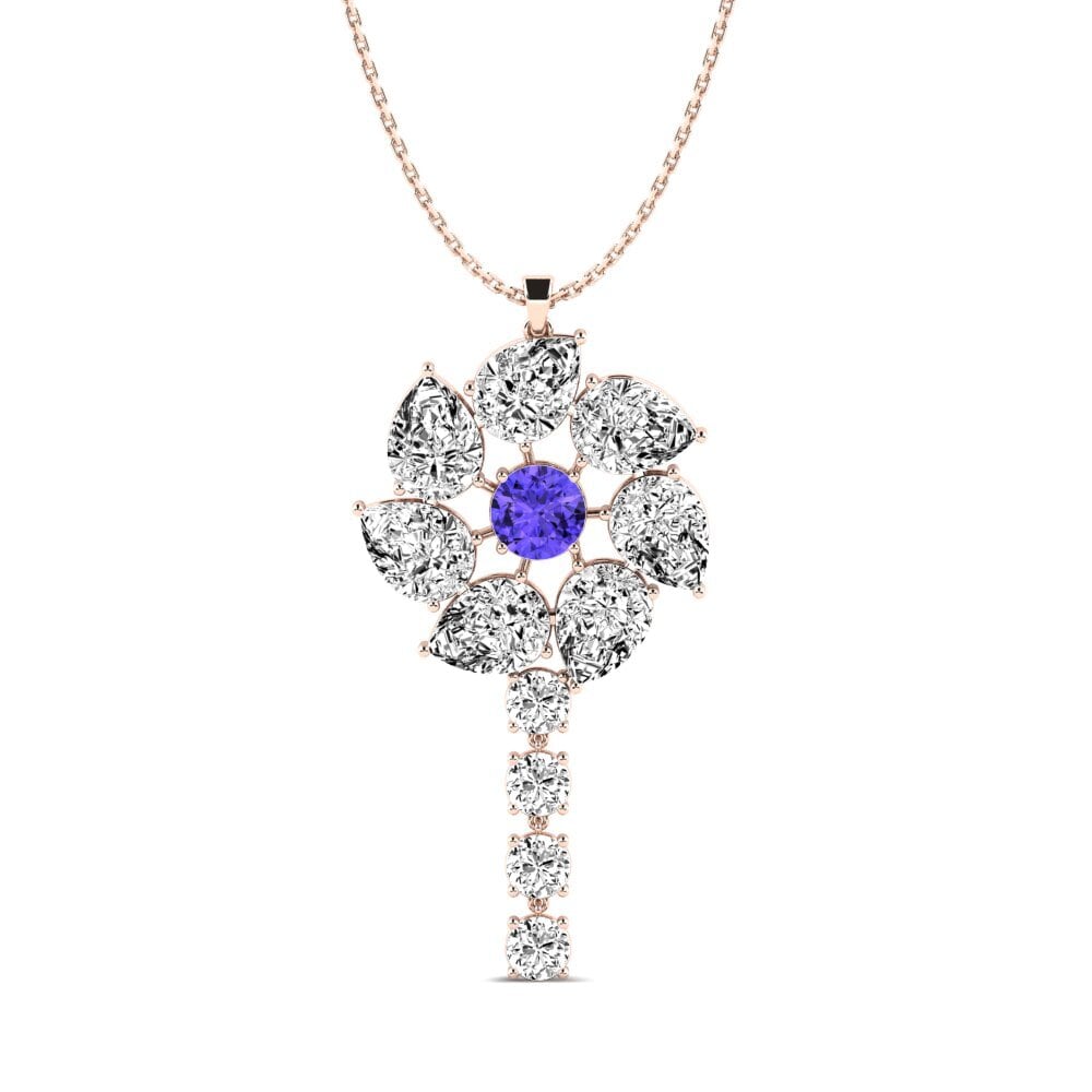 Tanzanite Pingente Feminino Monty