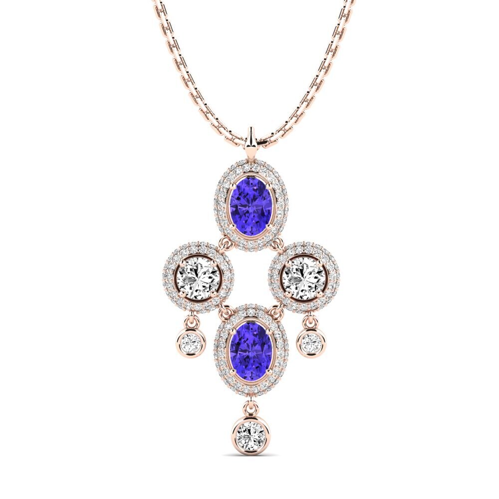 Tanzanite Pingente Feminino Morella