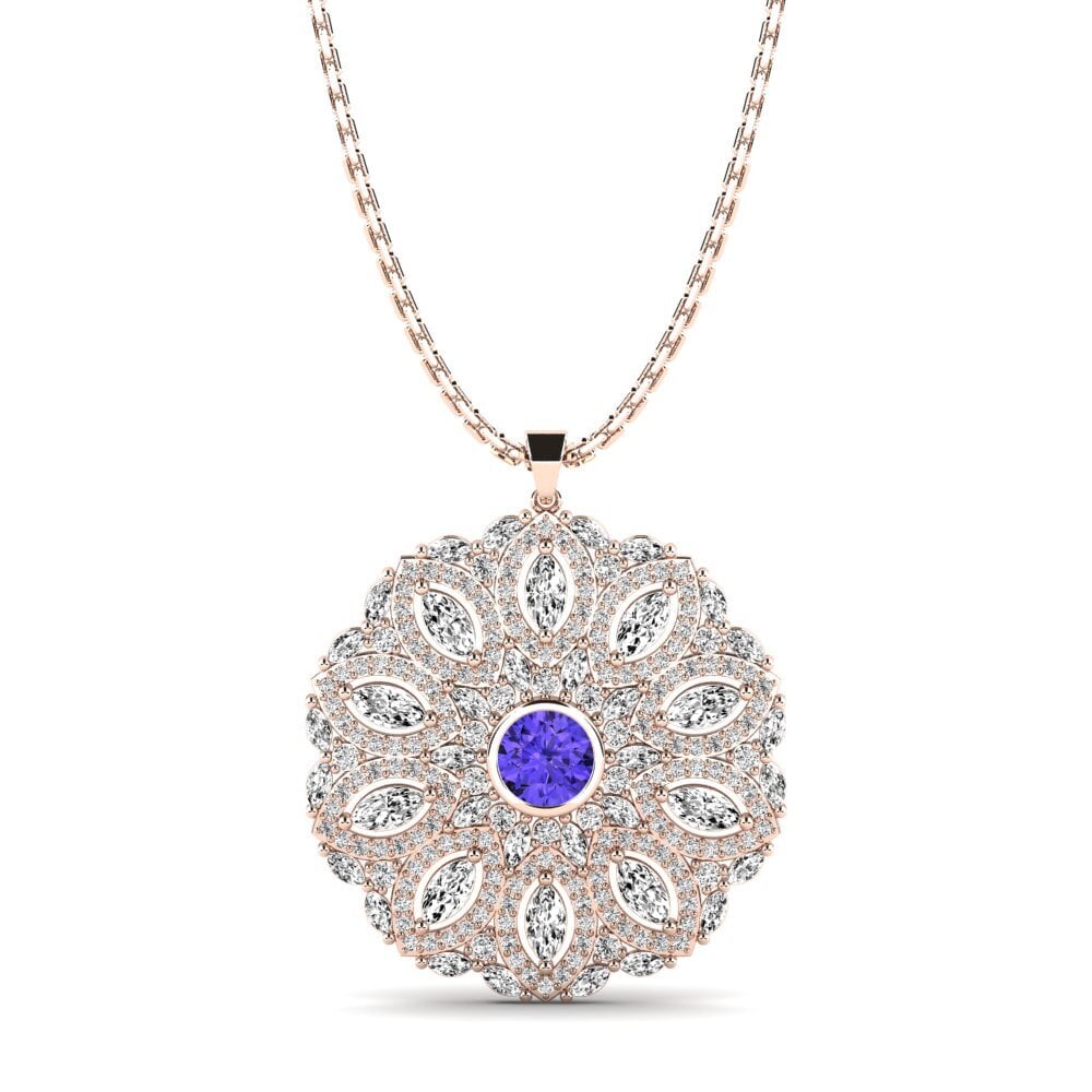 Tanzanite Pingente Feminino Sherrell