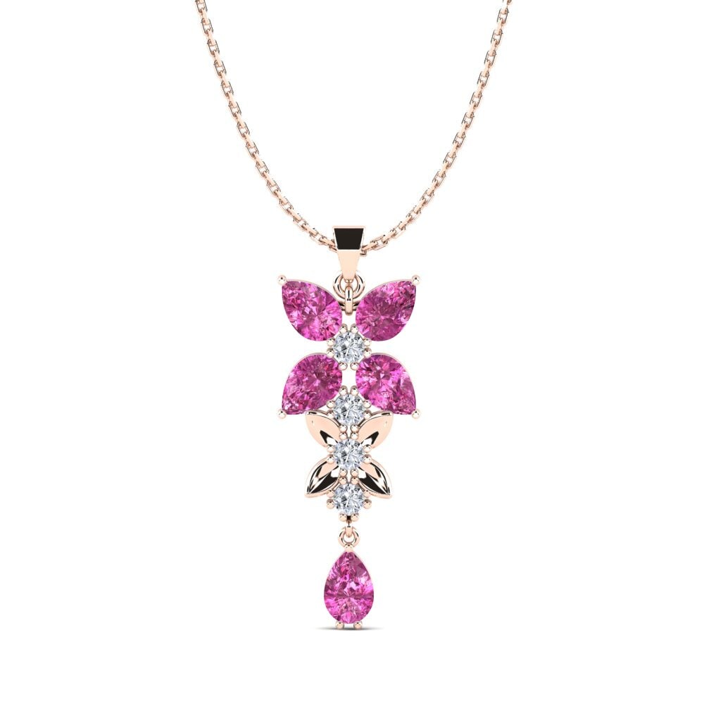 Pink Topaz Women's Pendant Smytrie