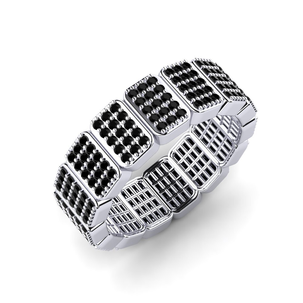 Schwarzer Diamant Ring Cassondra