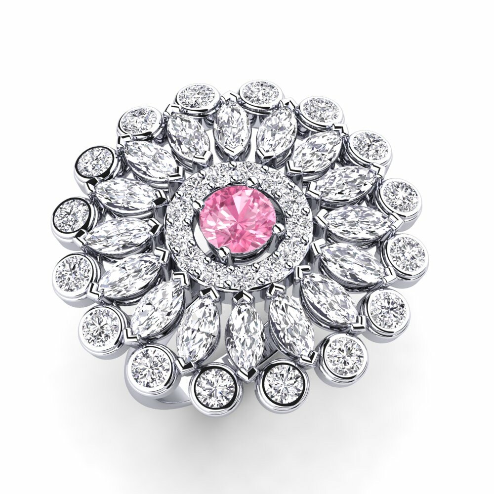 Pink Sapphire Ring Ciel