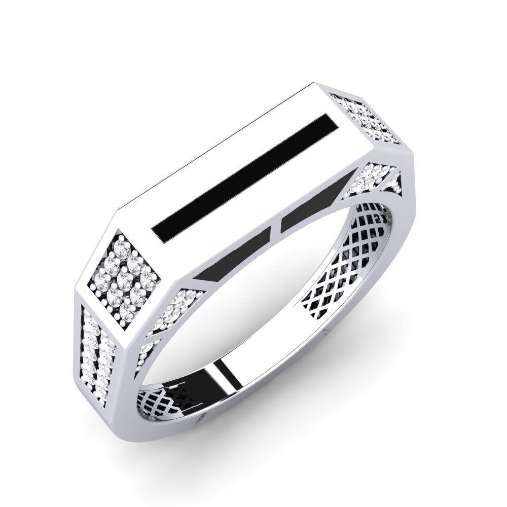 White sapphire Ring Donnellan