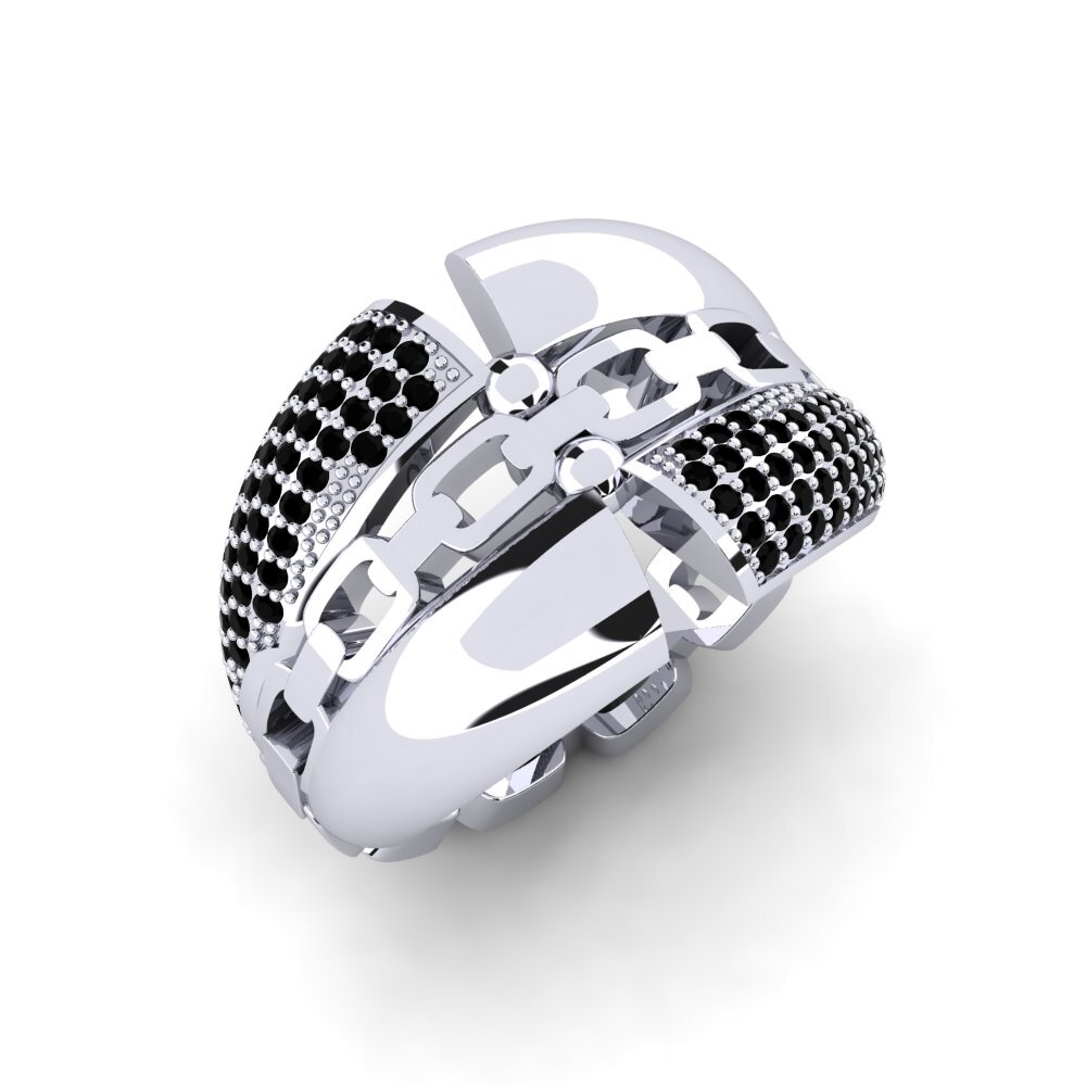 Schwarzer Onyx Ring Hillyer