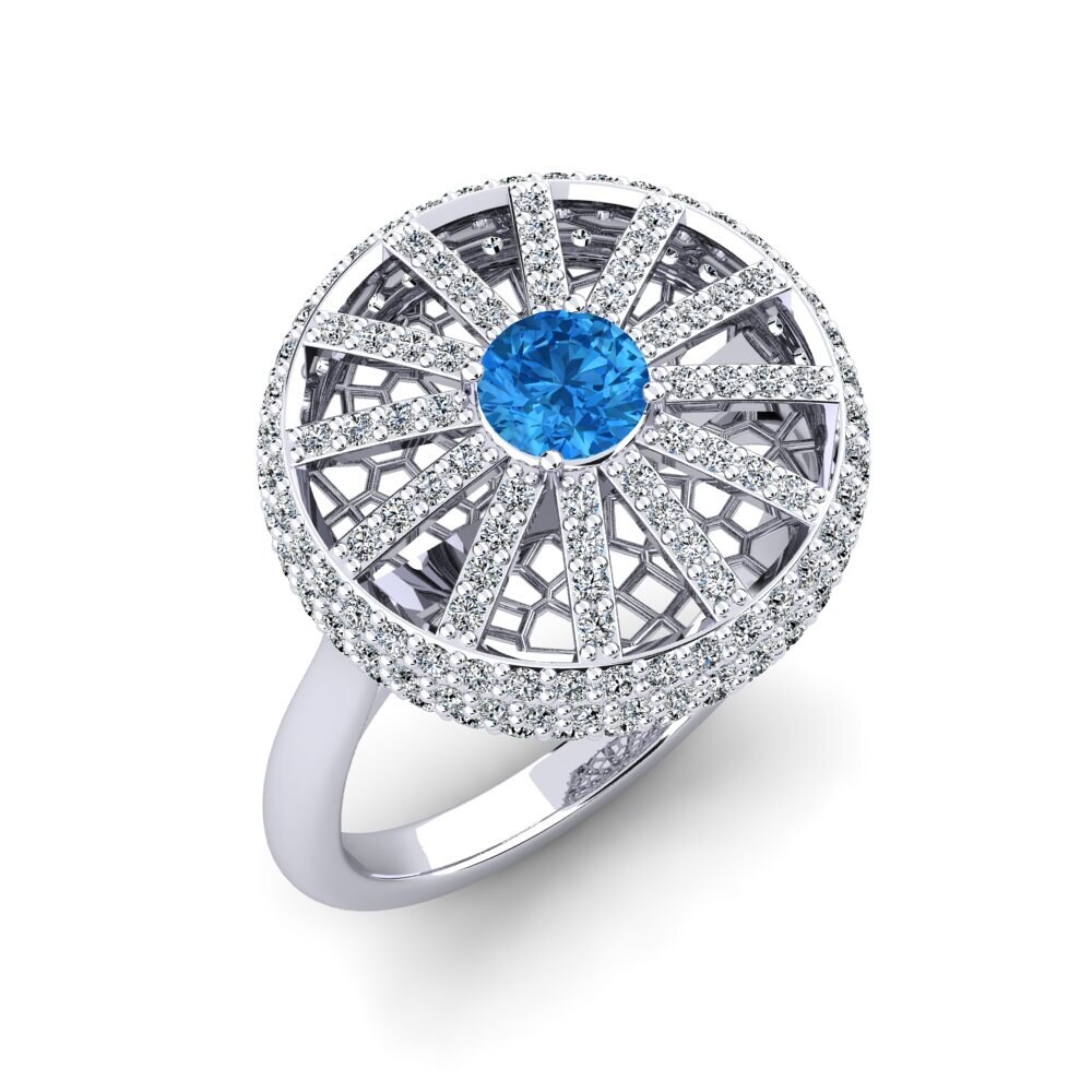 Blue Topaz Ring Hwasa