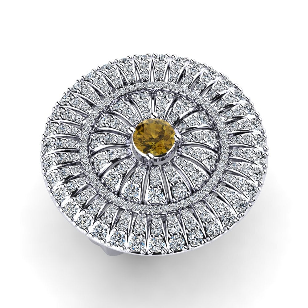 Brown Zircon Ring Izzey