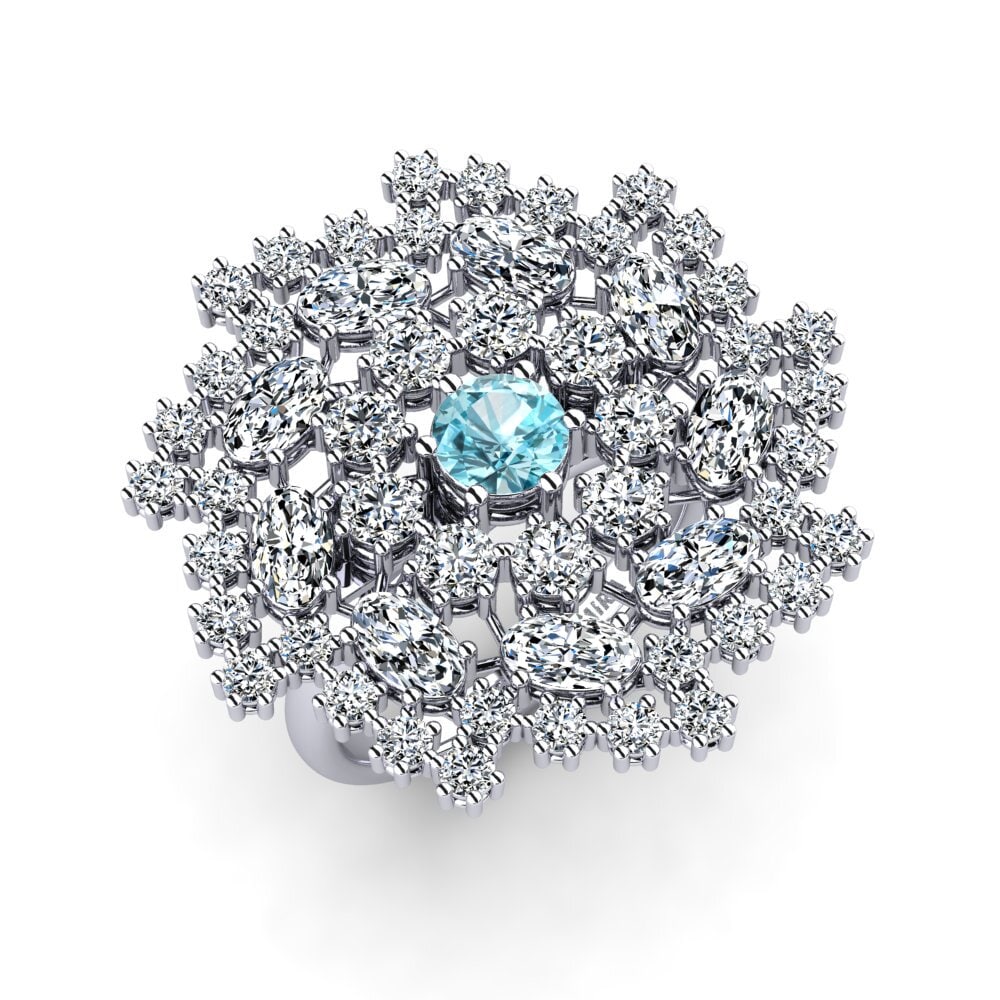 Blue Zircon Ring Roni