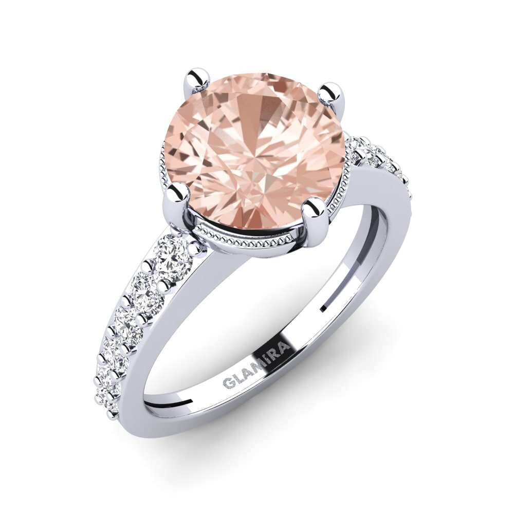 Morganite Engagement Ring Ziolkowski
