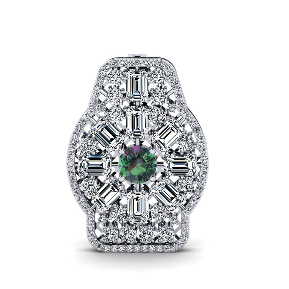 Mystic Topaz Brooch Petrus