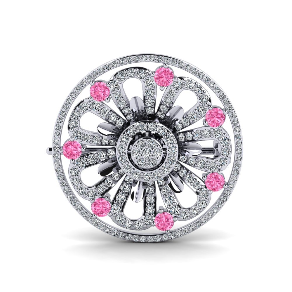 Zafiro Rosado Broche Refford