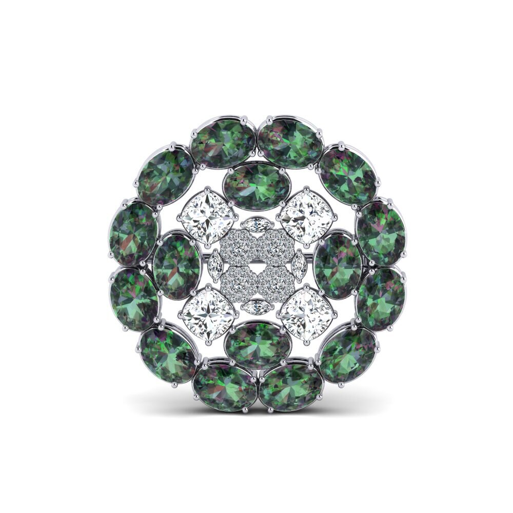 Mystic Topaz Brooch Remer