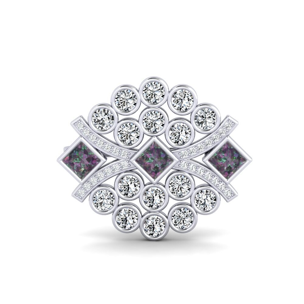 Mystic Topaz Brooch Sailin