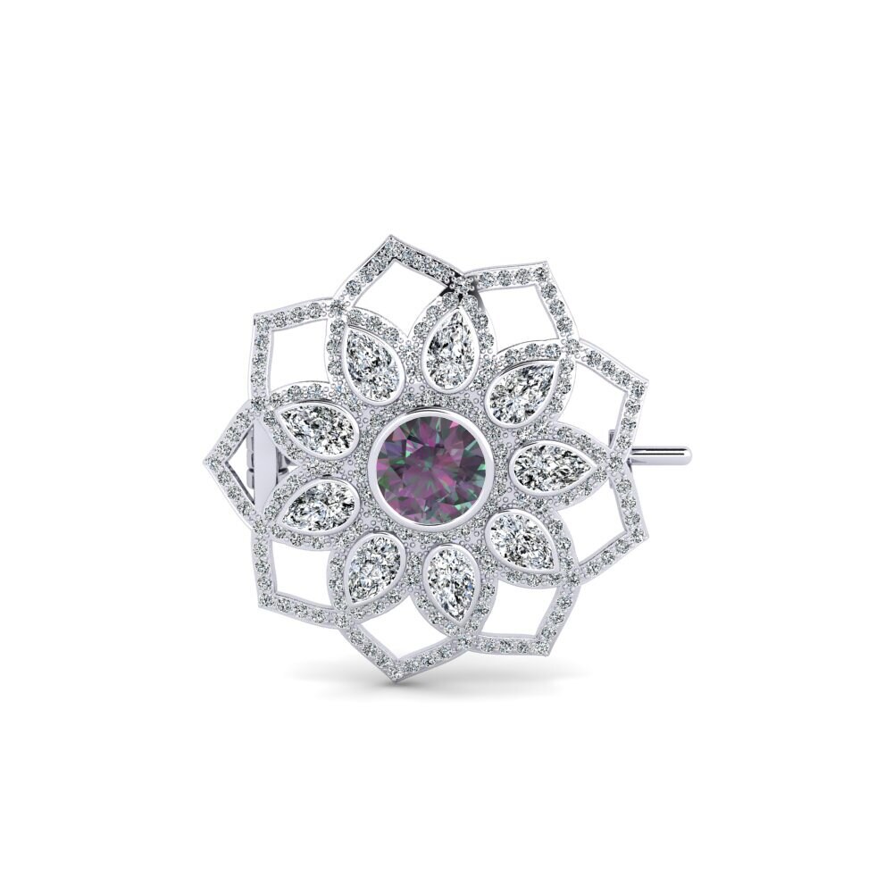 Mystic Topaz Brooch Santonia