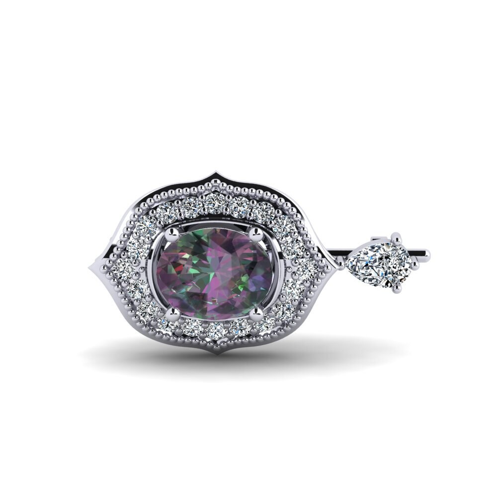 Mystic Topaz Brooch Selbanny