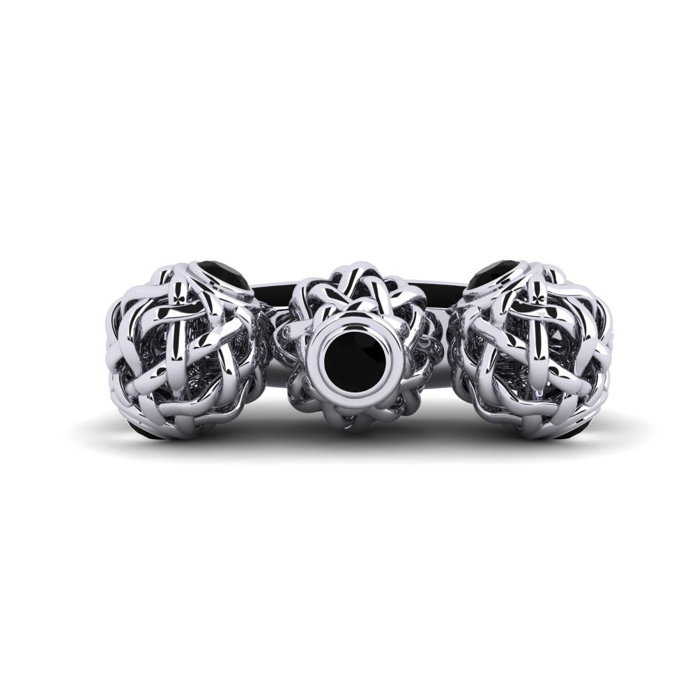 Black Diamond Brooch Serei