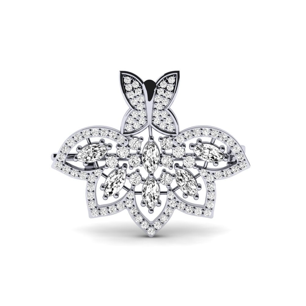 Marquesa Moissanita Broche Vanloppy