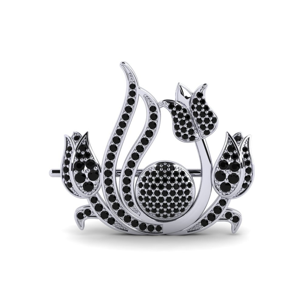 Black Diamond Brooch Yarnell