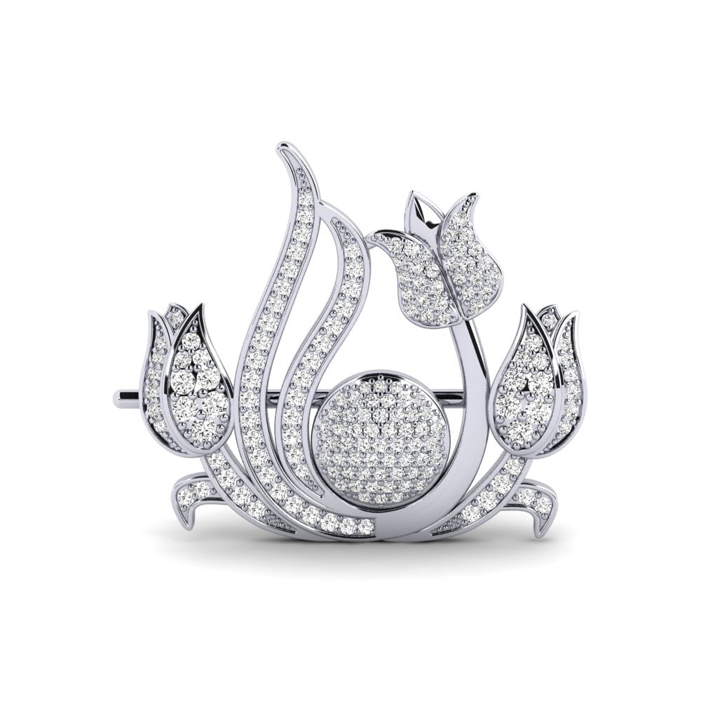 Moissanita Broche Yarnell