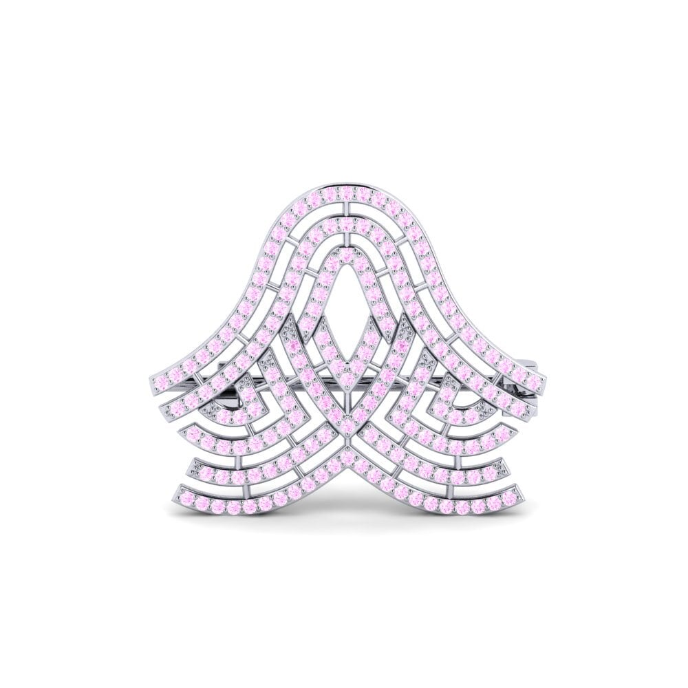 Pink Sapphire Brooch Yobbo