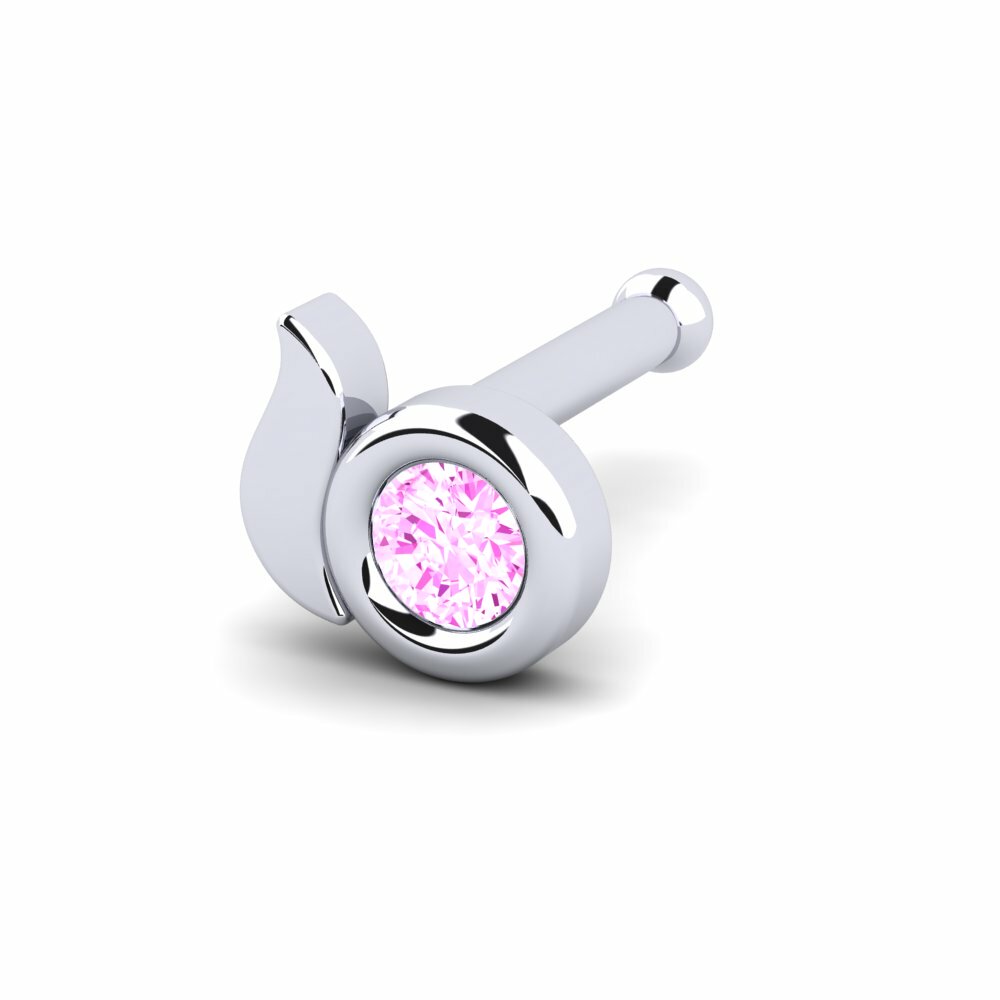 Roze Saffier Neus Pin Brouillard