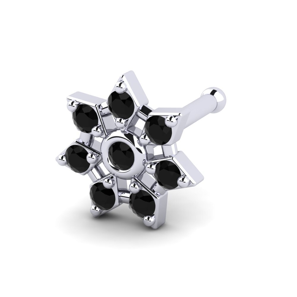 Black Onyx Nose Pin Concombre